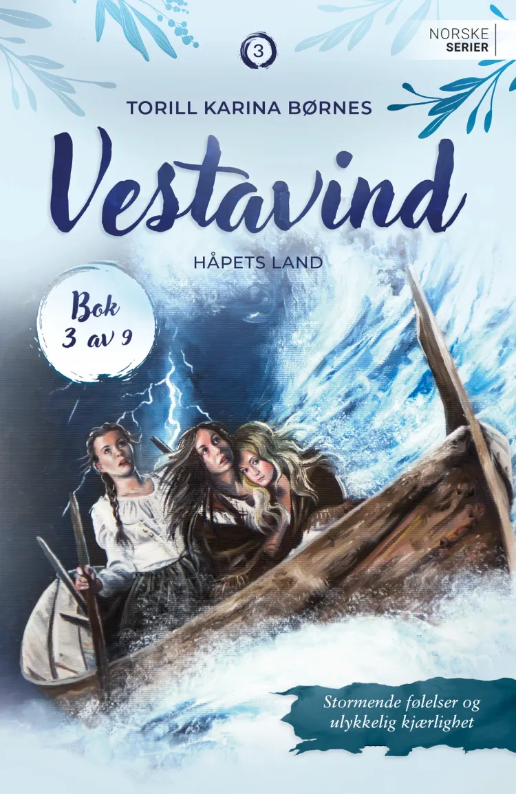 Omslag Håpets land av Torill Karina Børnes (Heftet)