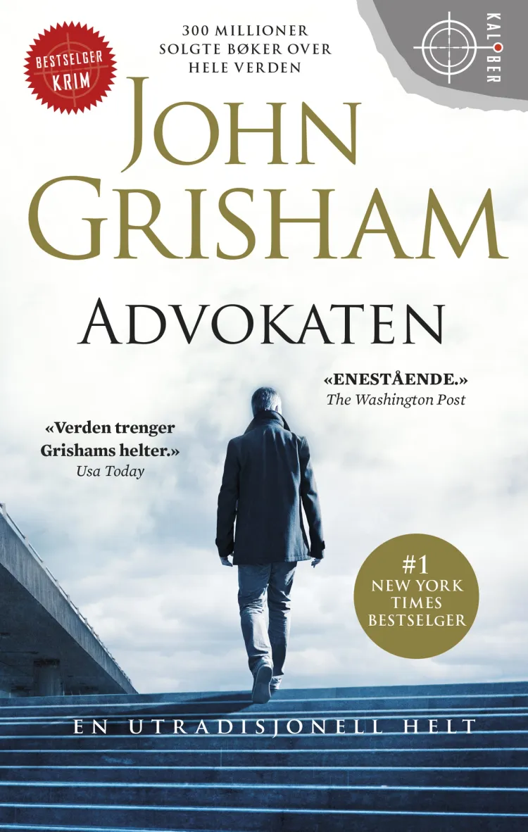 Omslag Advokaten av John Grisham (Heftet)