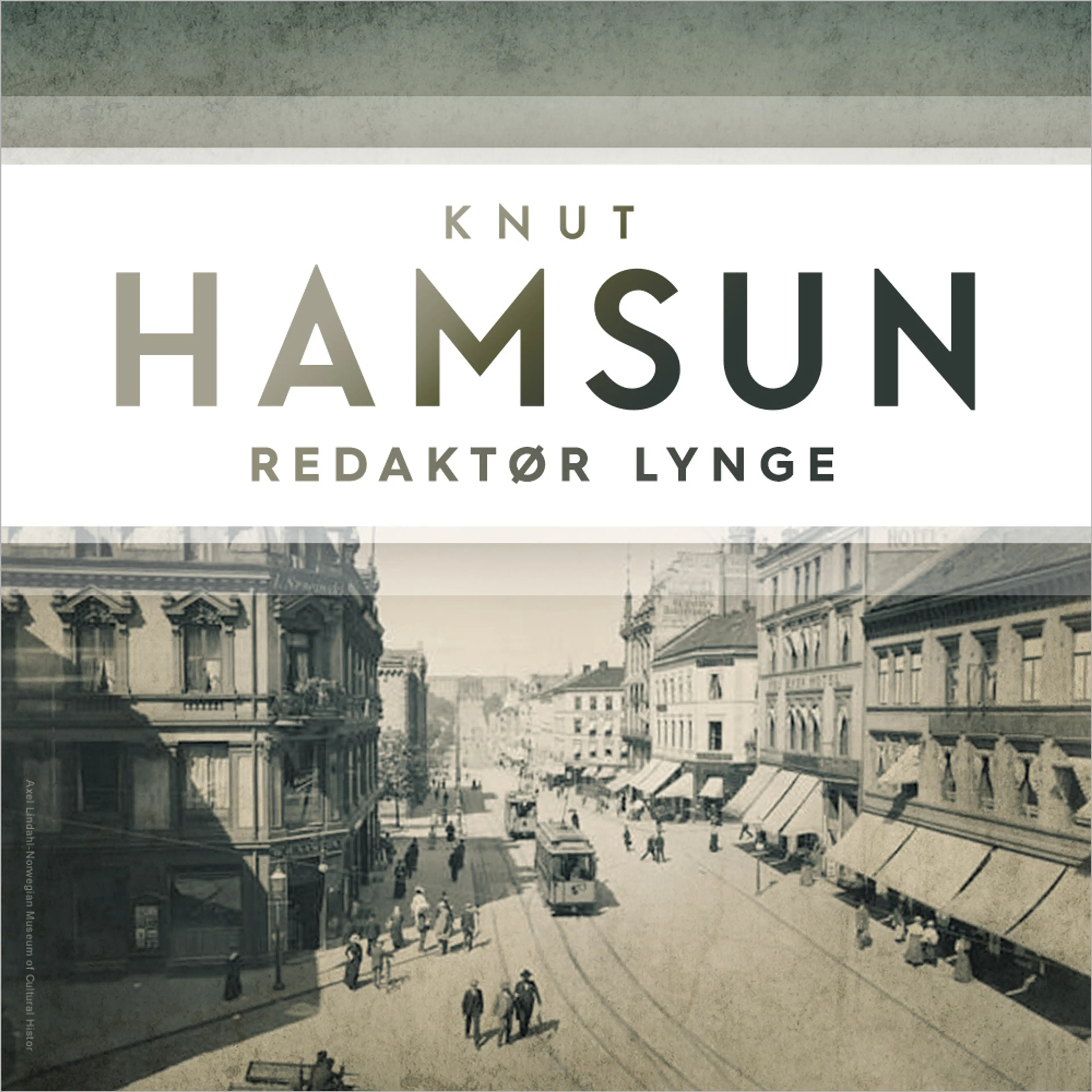 Omslag Redaktør Lynge av Knut Hamsun (Lydbok)