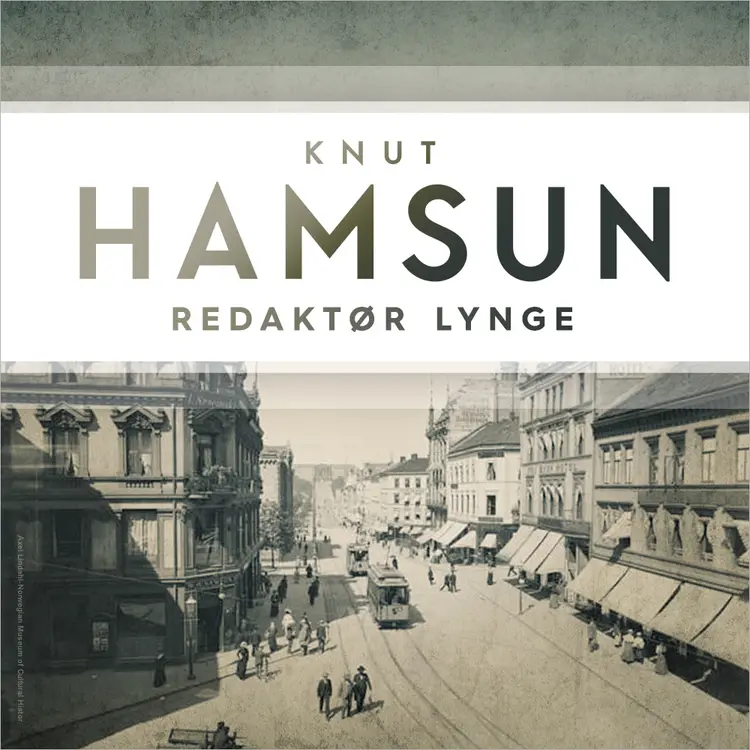 Omslag Redaktør Lynge av Knut Hamsun (Lydbok)
