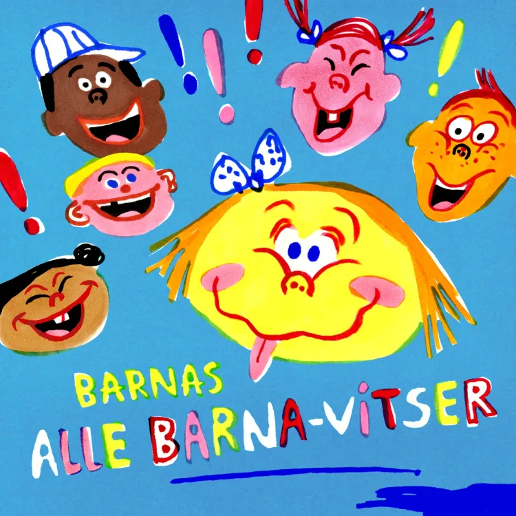 Omslag Barnas alle barna-vitser av Barnas Vitser (Nedlastbar lydbok)