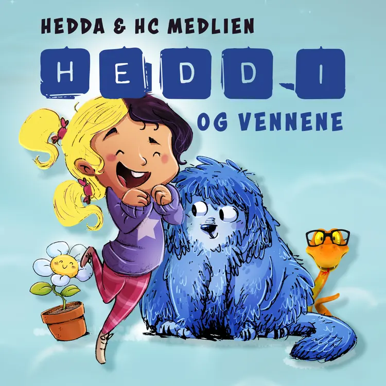Omslag Heddi og vennene av Hedda &amp; HC Medlien (Lydbok)
