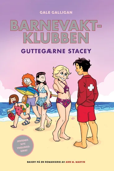 Omslag Barnevaktklubben 6: Guttegærne Stacey av Gale Galligan (Innbundet)