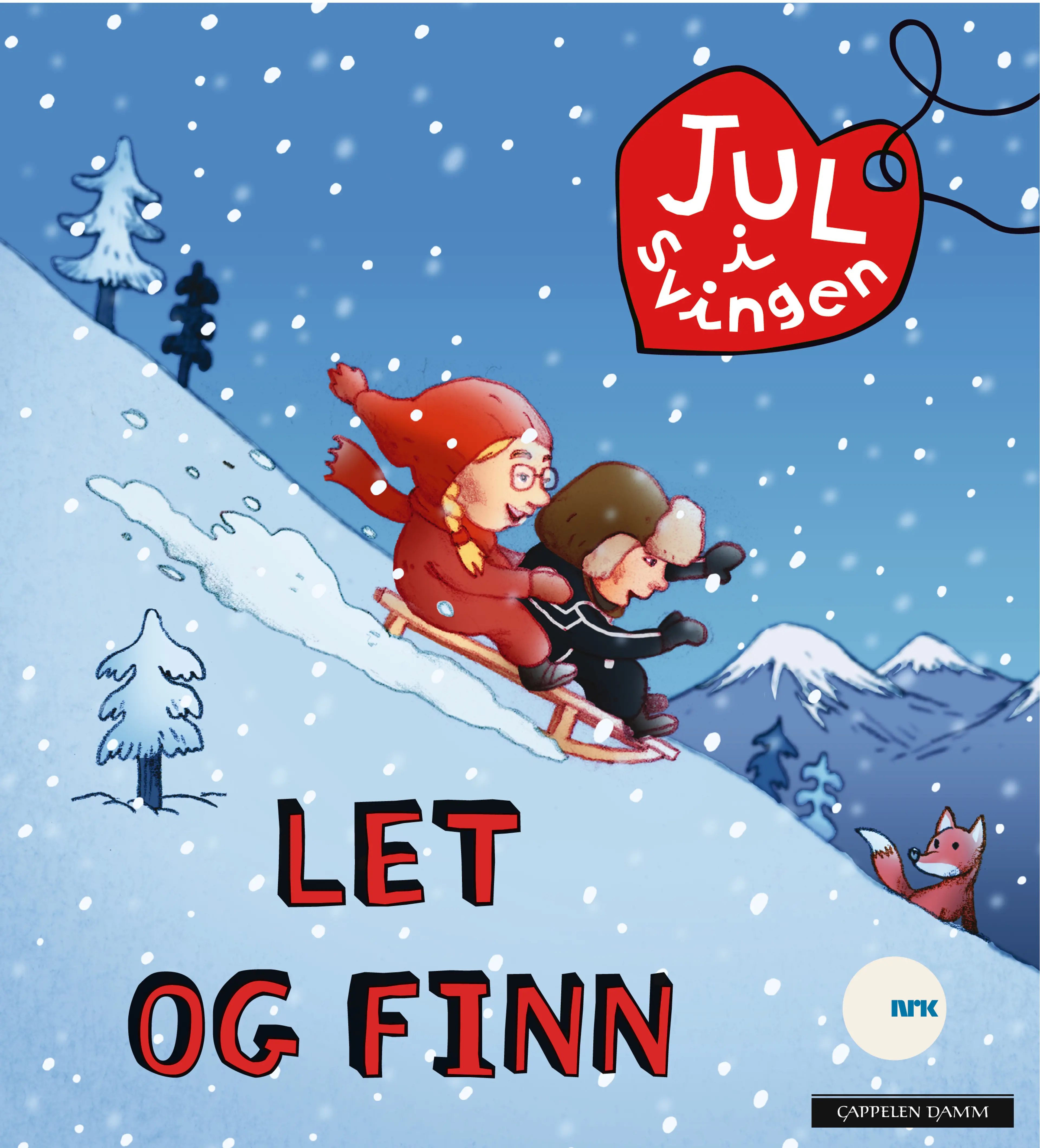 Omslag Jul i Svingen - let og finn av NRK (Innbundet)