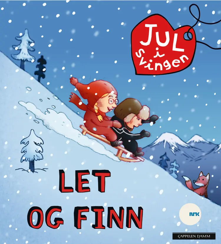Omslag Jul i Svingen - let og finn av NRK (Innbundet)