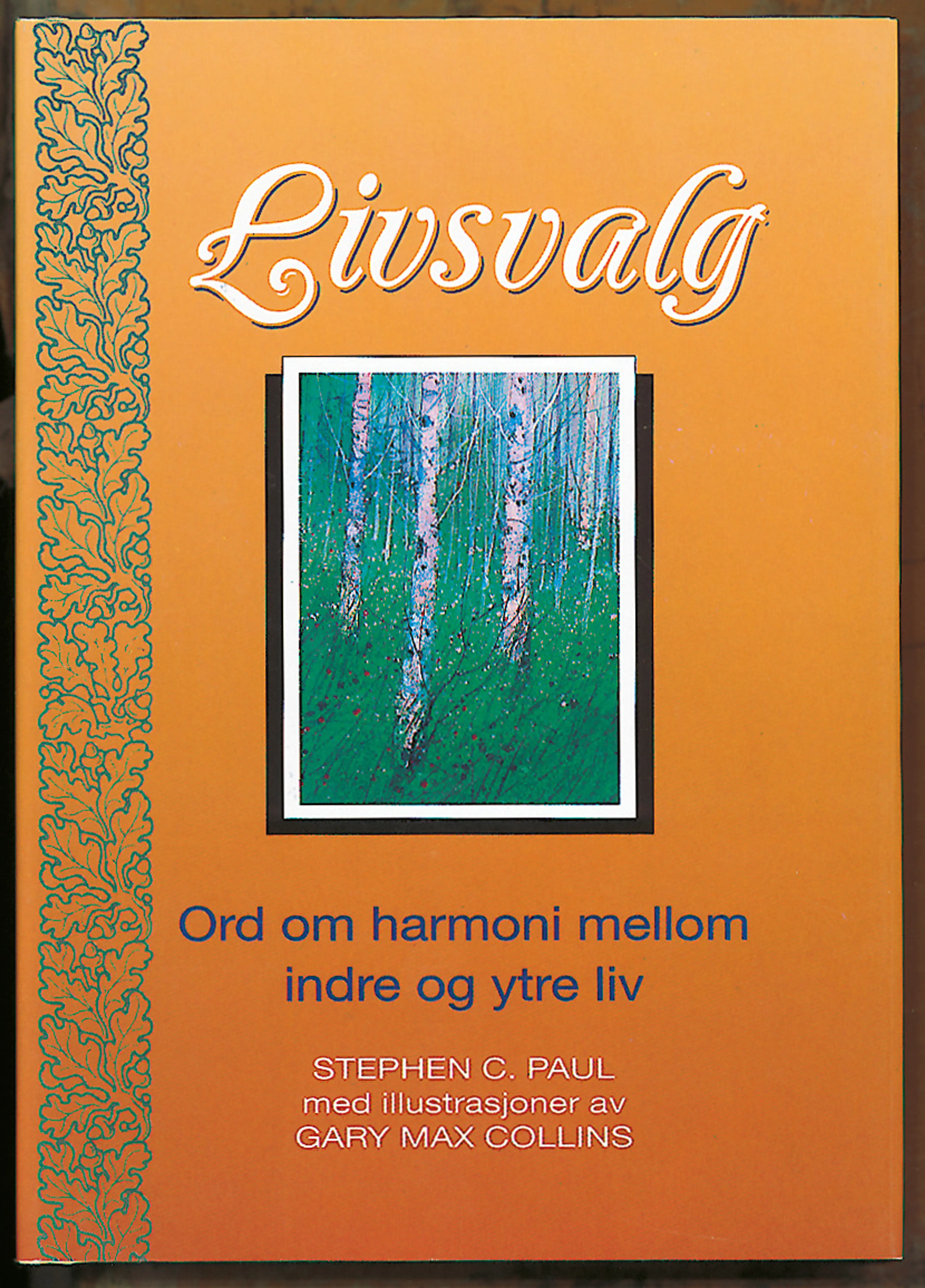 Omslag Livsvalg av Stephen Paul (Innbundet)