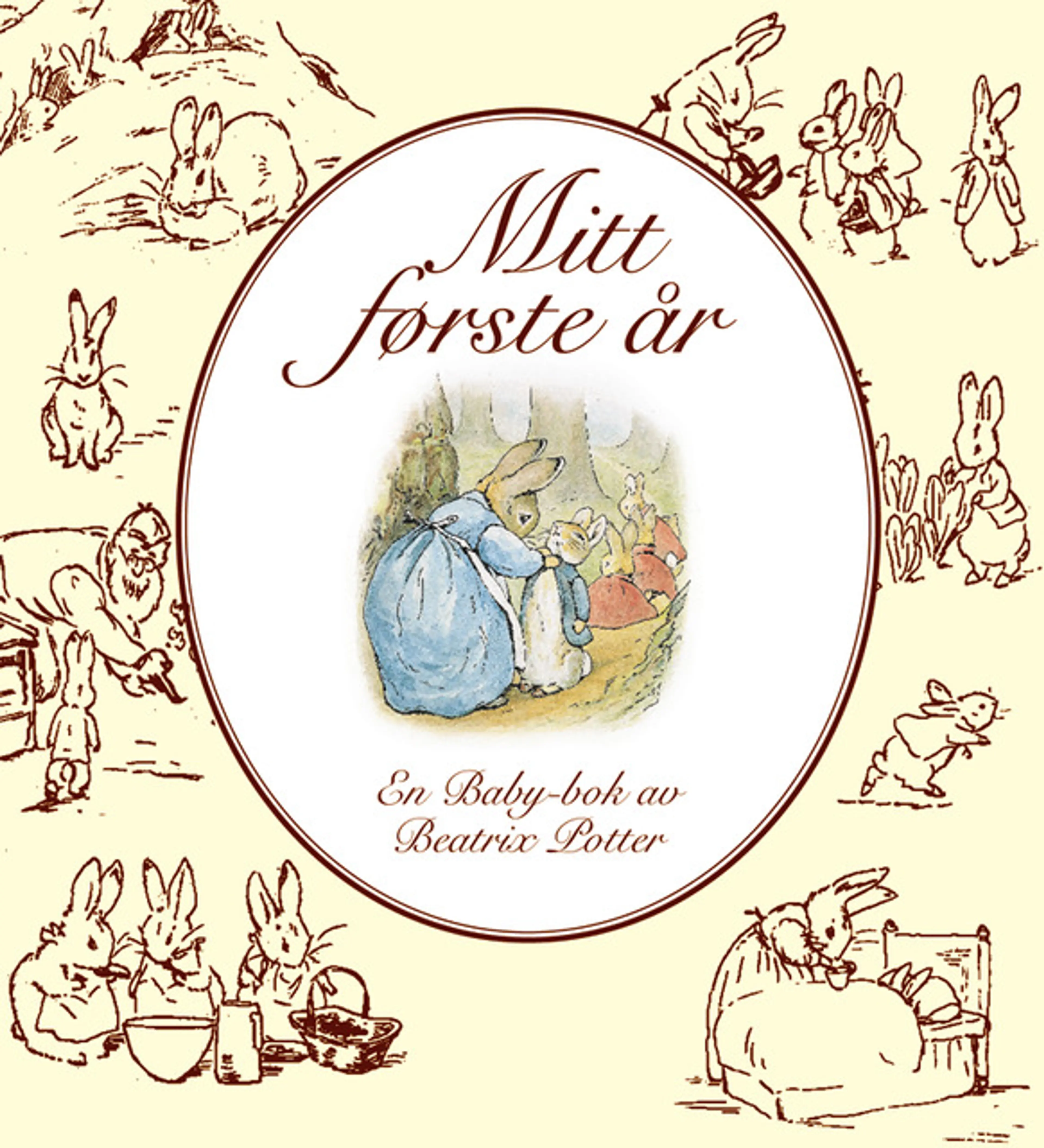 Omslag Mitt første år (Innbundet)