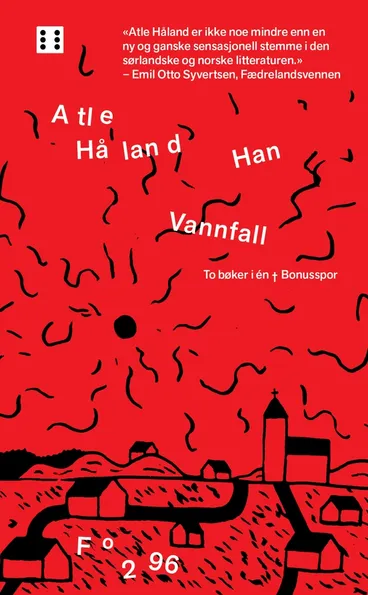 Omslag Han / Vannfall av Atle Håland (Heftet)