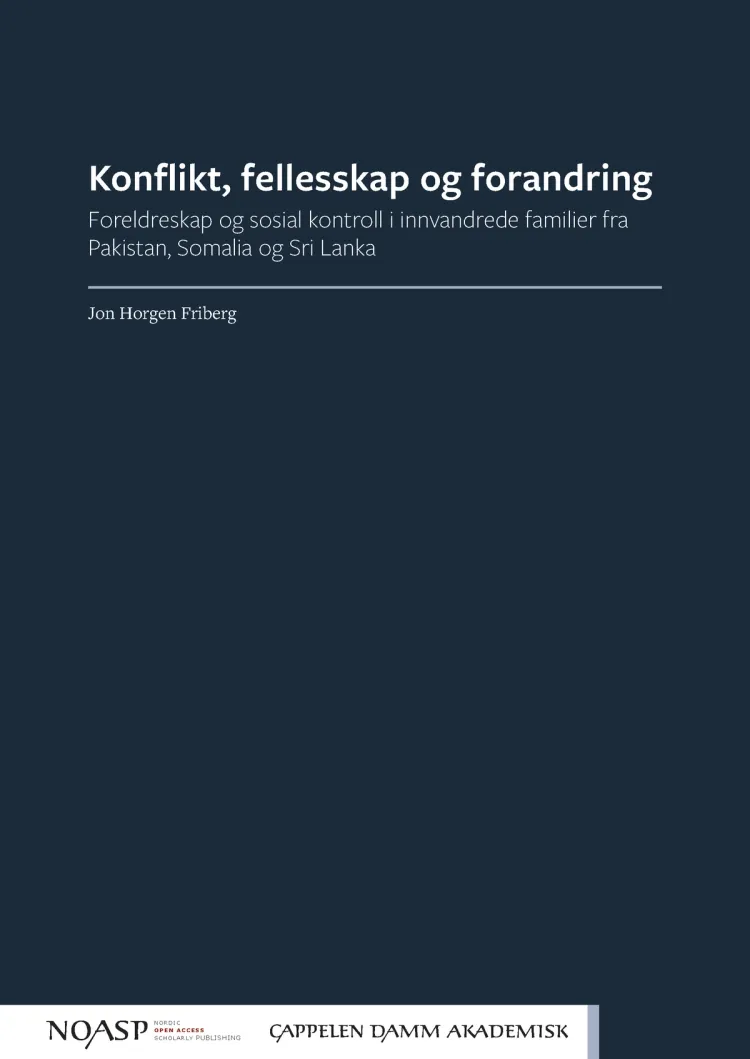 Omslag Konflikt, fellesskap og forandring av Jon Horgen Friberg (Heftet)
