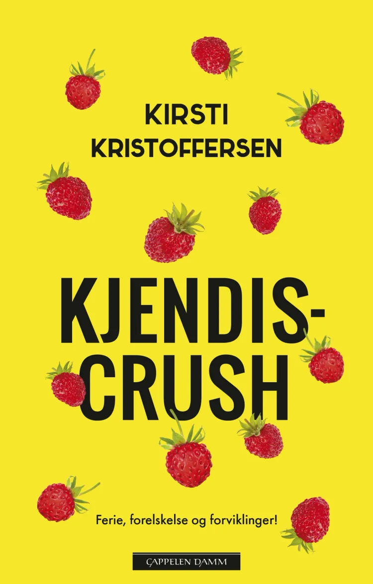 Omslag Kjendiscrush av Kirsti Kristoffersen (Innbundet)