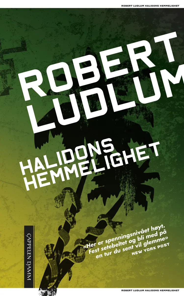 Omslag Halidons hemmelighet av Robert Ludlum (Heftet)