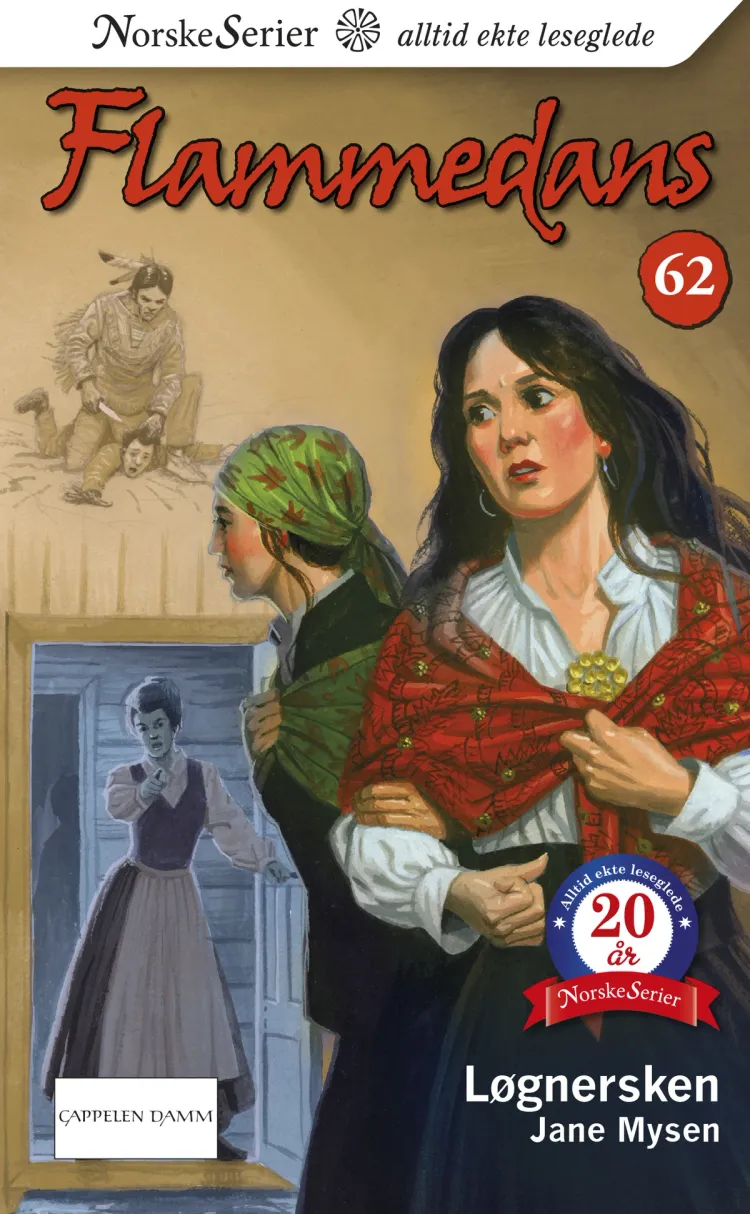 Omslag Løgnersken av Jane Mysen (Ebok)