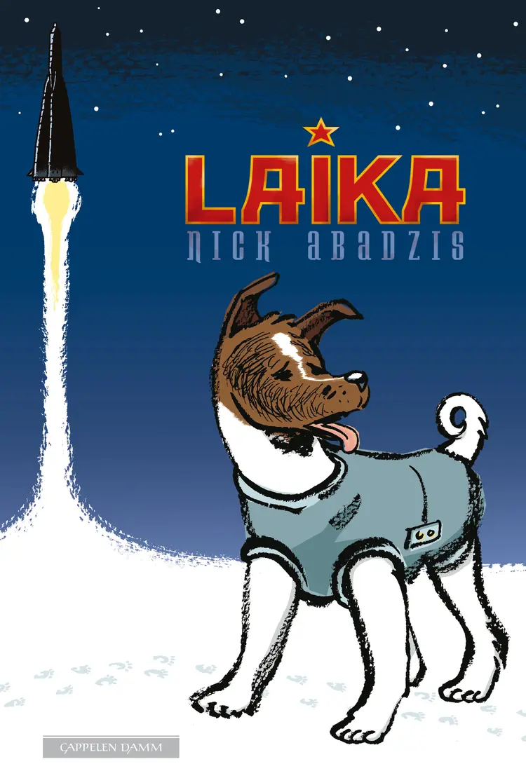 Omslag Laika av Nick Abadzis (Innbundet)