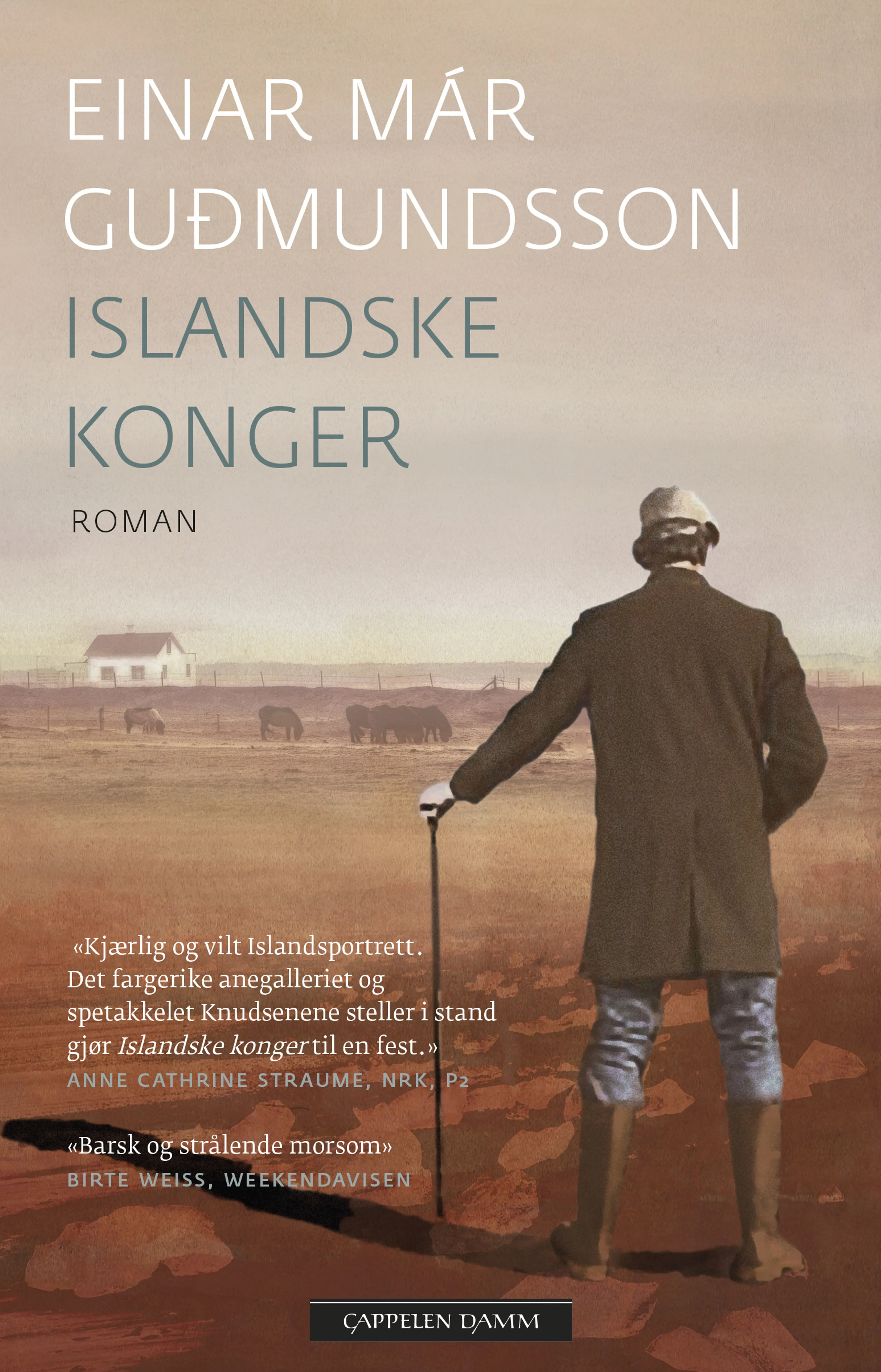 Omslag Islandske konger av Einar Már Guðmundsson (Heftet)