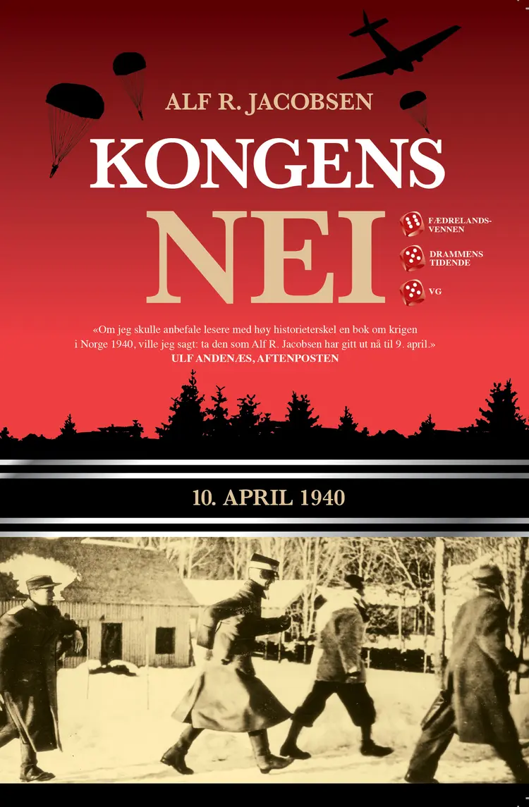 Omslag Kongens nei av Alf R. Jacobsen (Ebok)