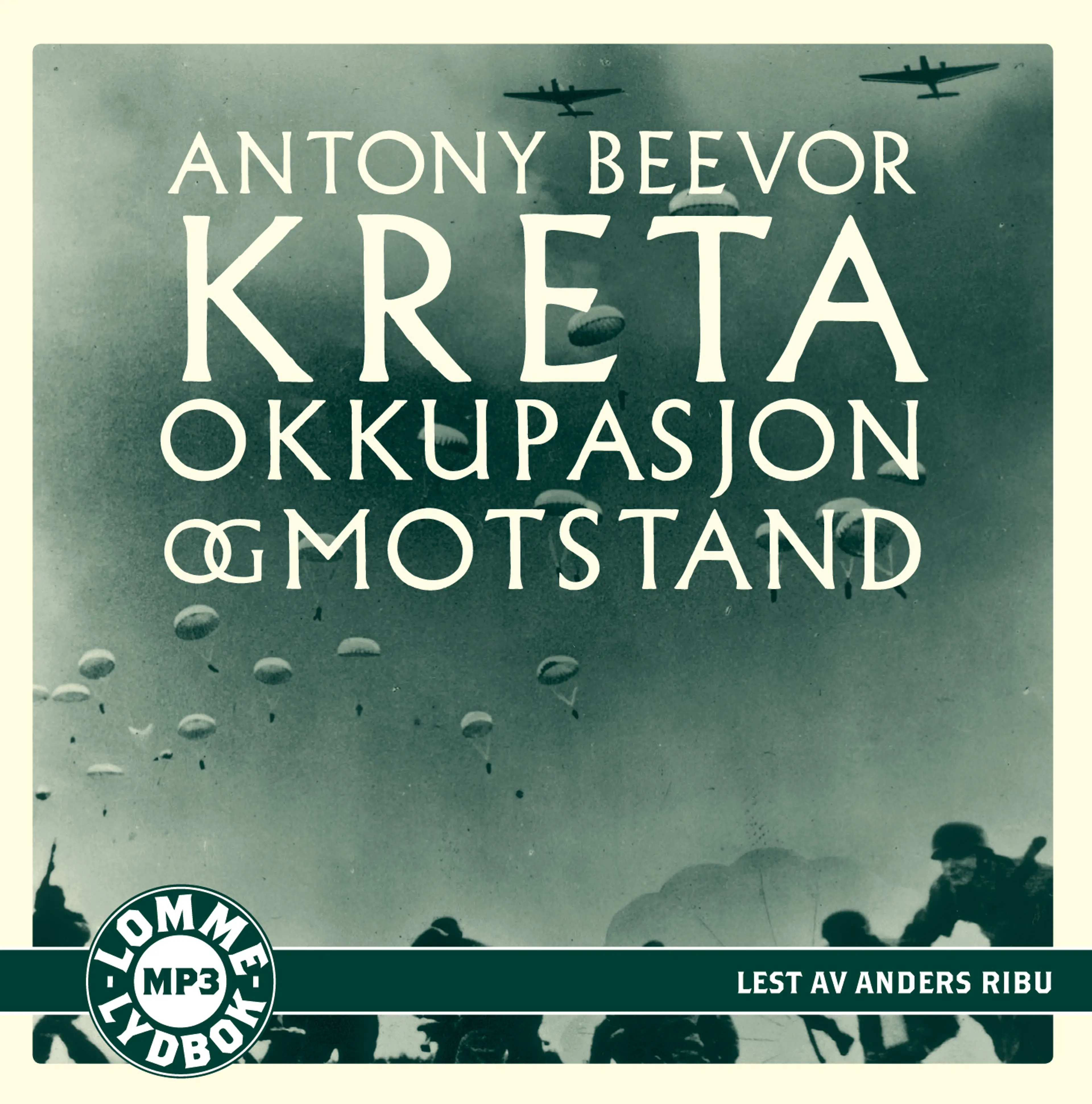 Omslag Kreta av Antony Beevor (Lydbok)