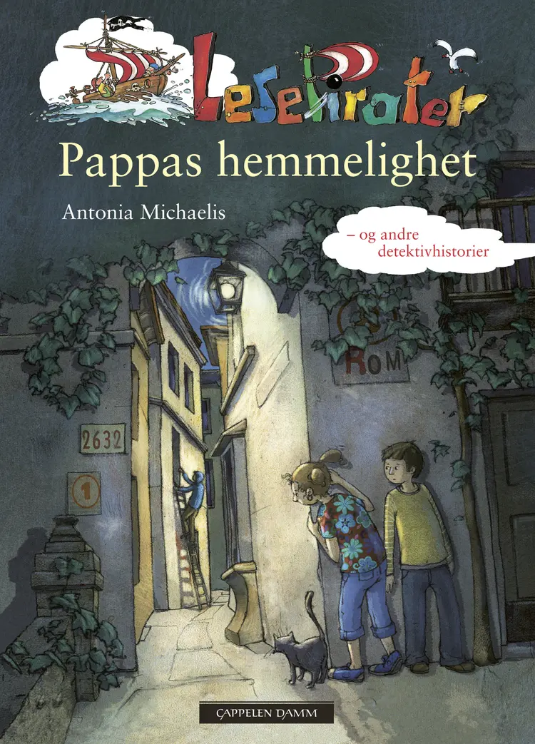 Omslag Pappas hemmelighet og andre detektivhistorier av Antonia Michaelis (Innbundet)
