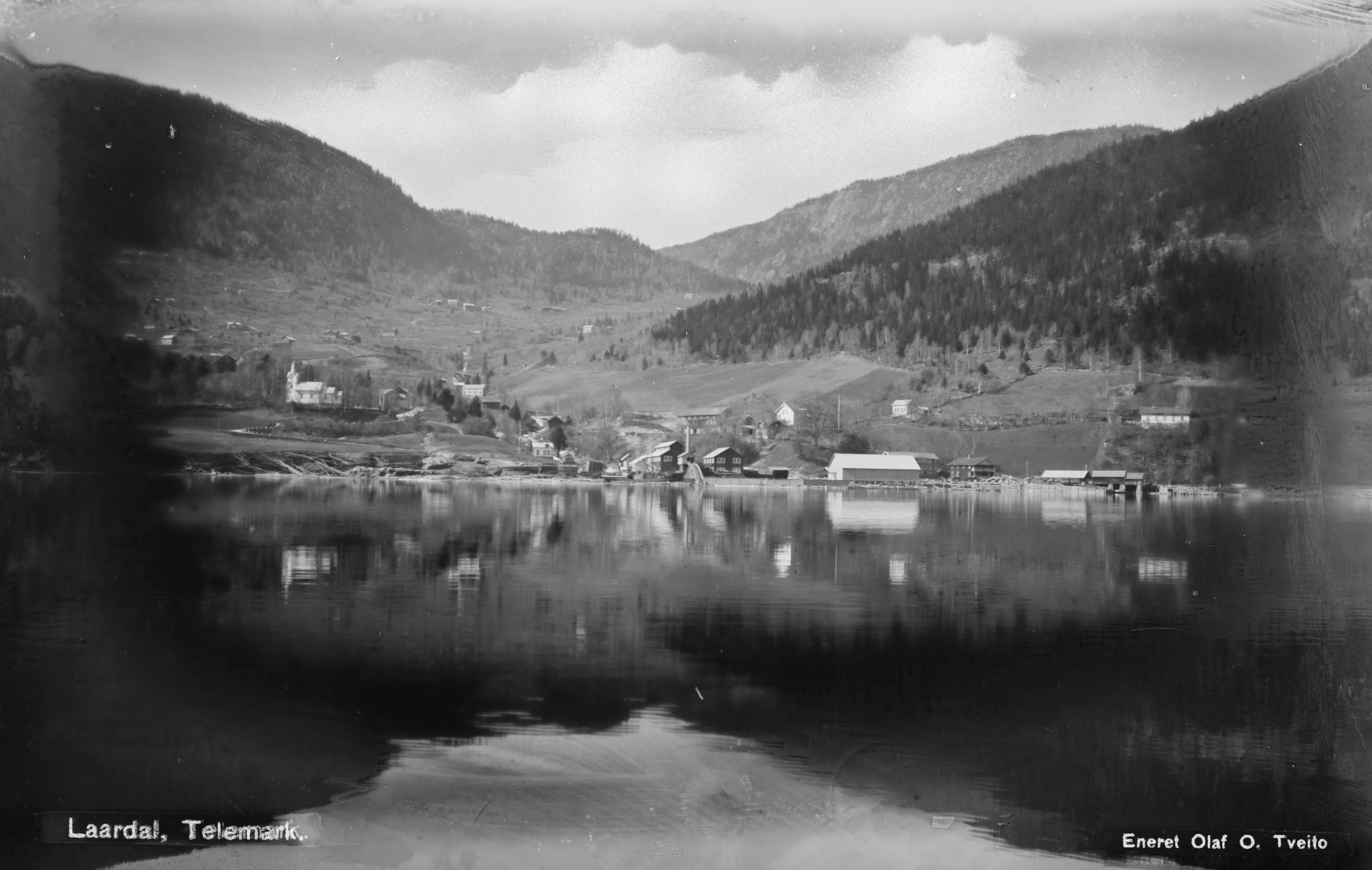 Lårdal i Telemark, ca. år 1900
