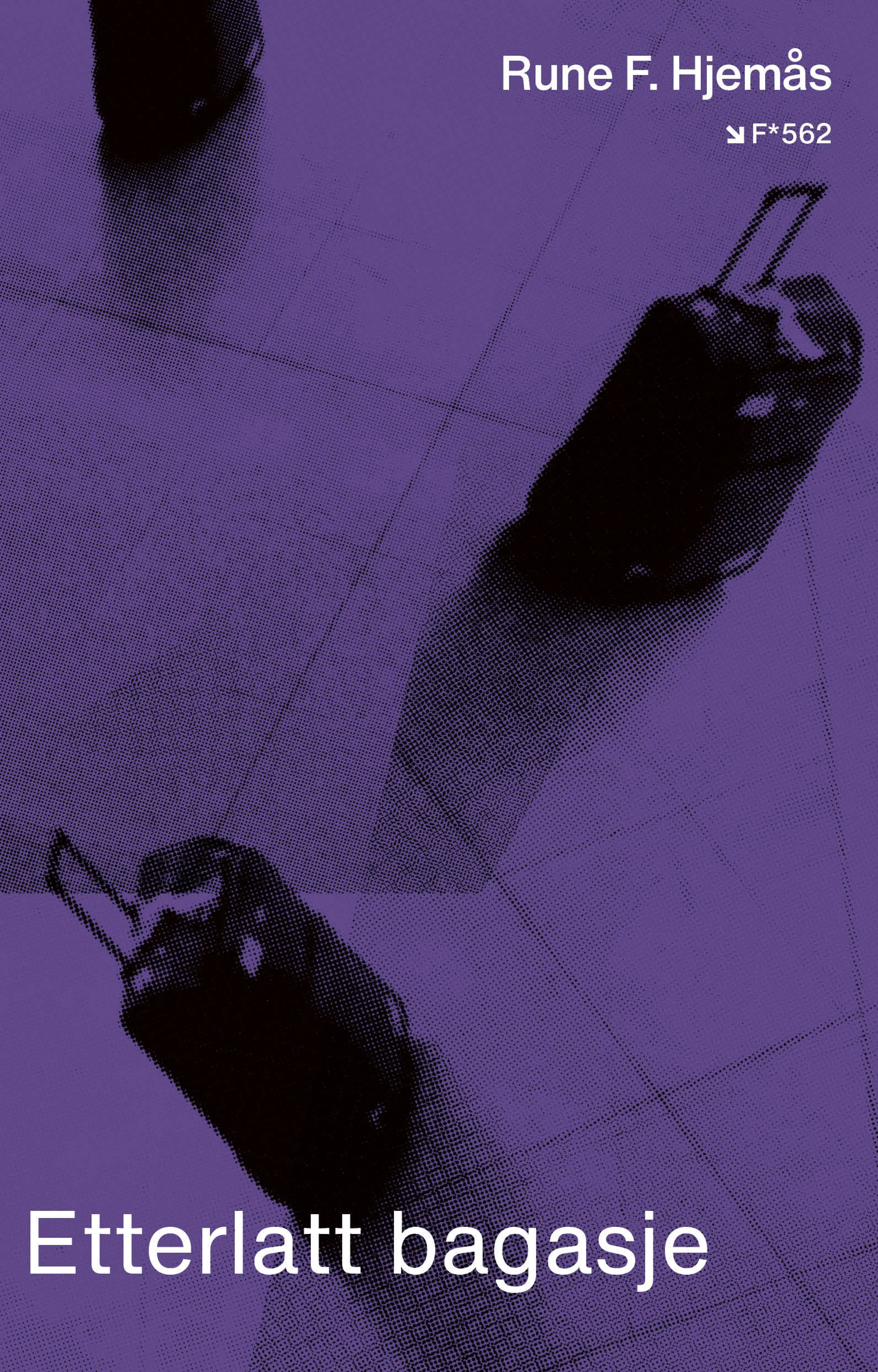 Omslag Etterlatt bagasje av Rune F. Hjemås (Innbundet)