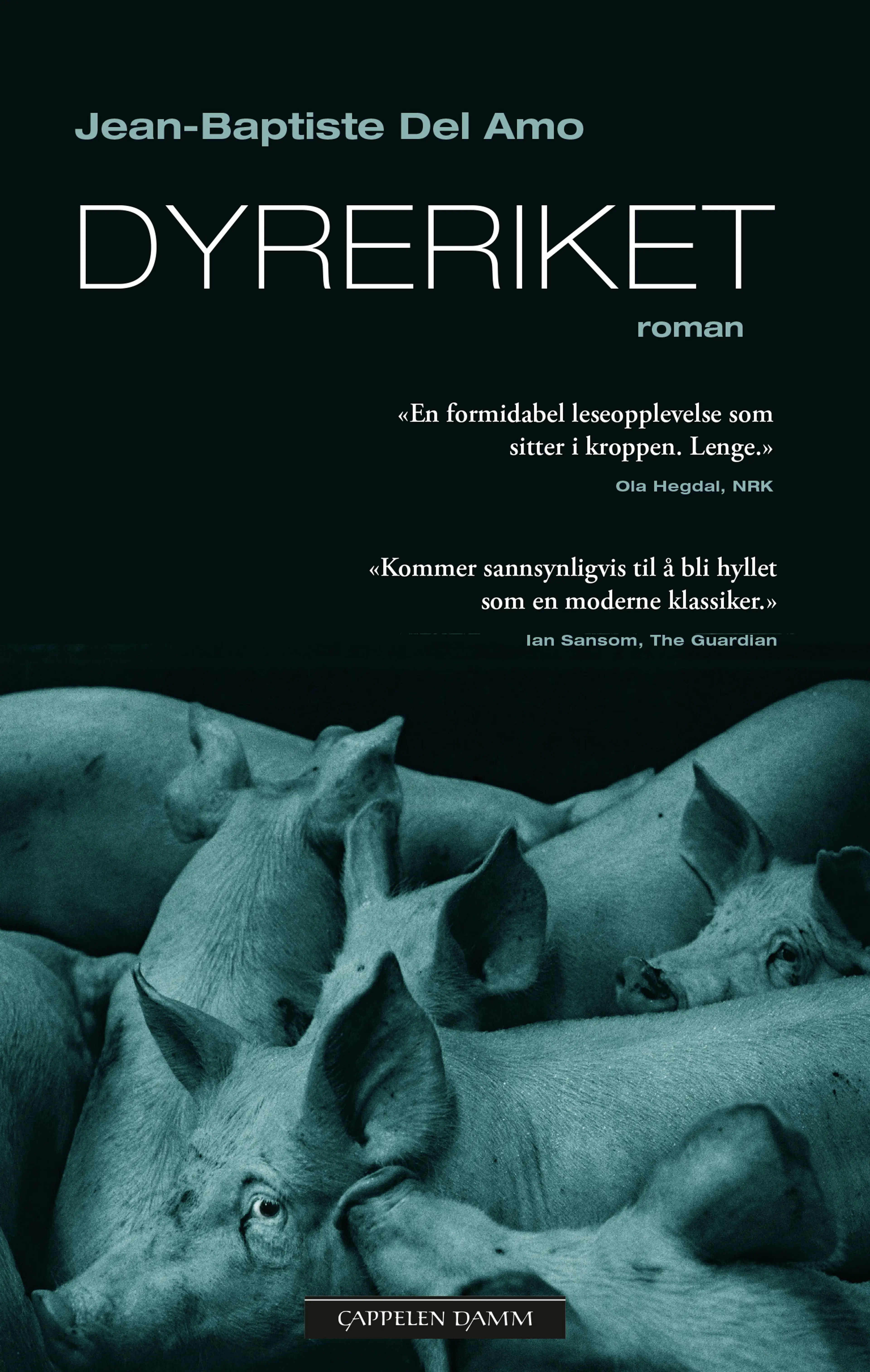 Omslag Dyreriket av Jean-Baptiste Del Amo (Heftet)