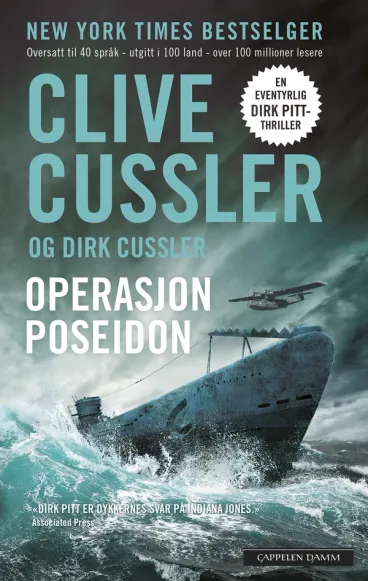 Omslag Operasjon Poseidon av Clive Cussler (Heftet)