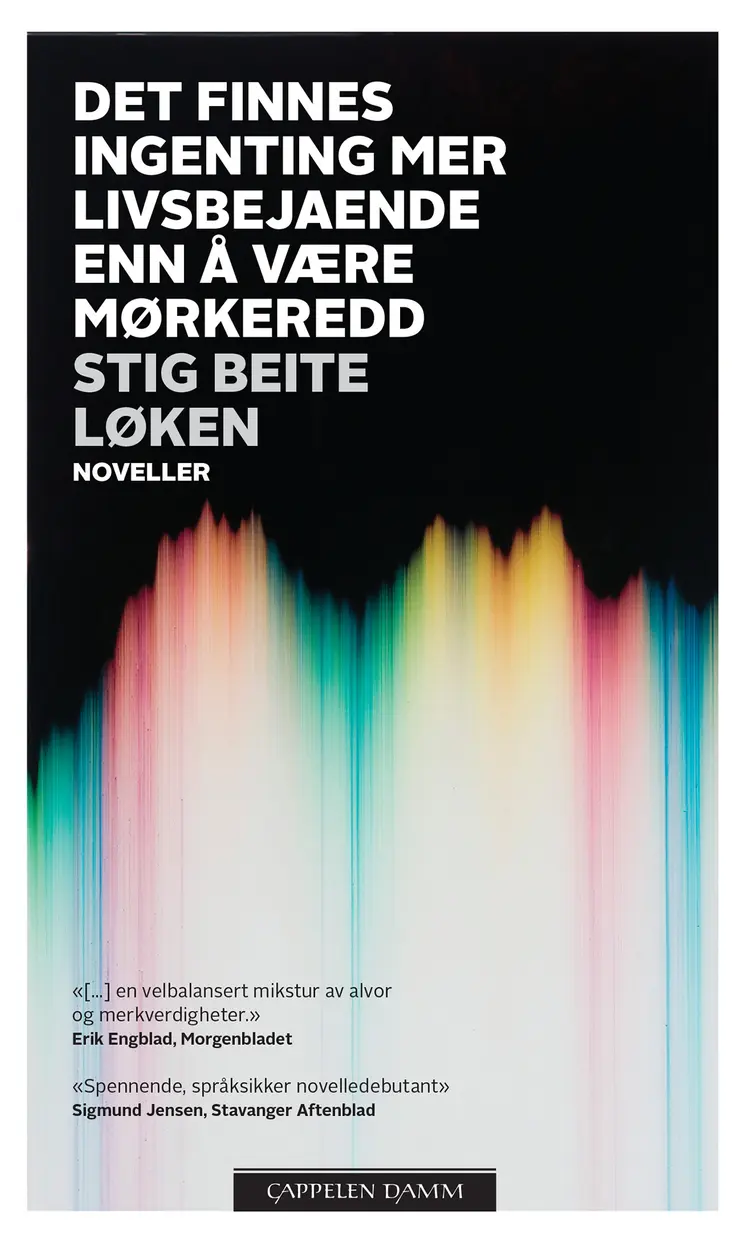 Omslag Det finnes ingenting mer livsbejaende enn å være mørkeredd av Stig Beite Løken (Heftet)