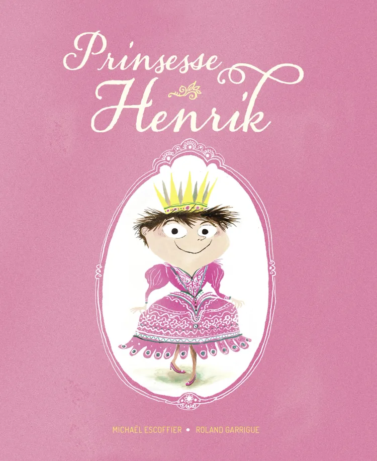 Omslag Prinsesse Henrik av Michaël Escoffi (Innbundet)