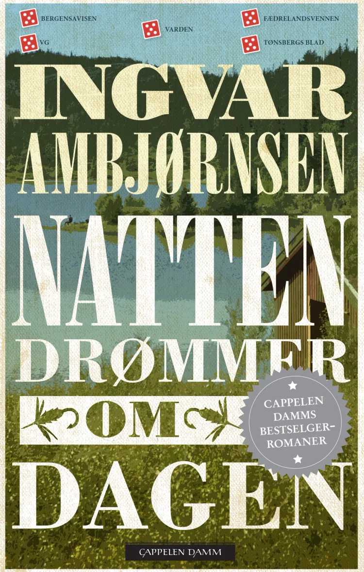Omslag Natten drømmer om dagen av Ingvar Ambjørnsen (Heftet)