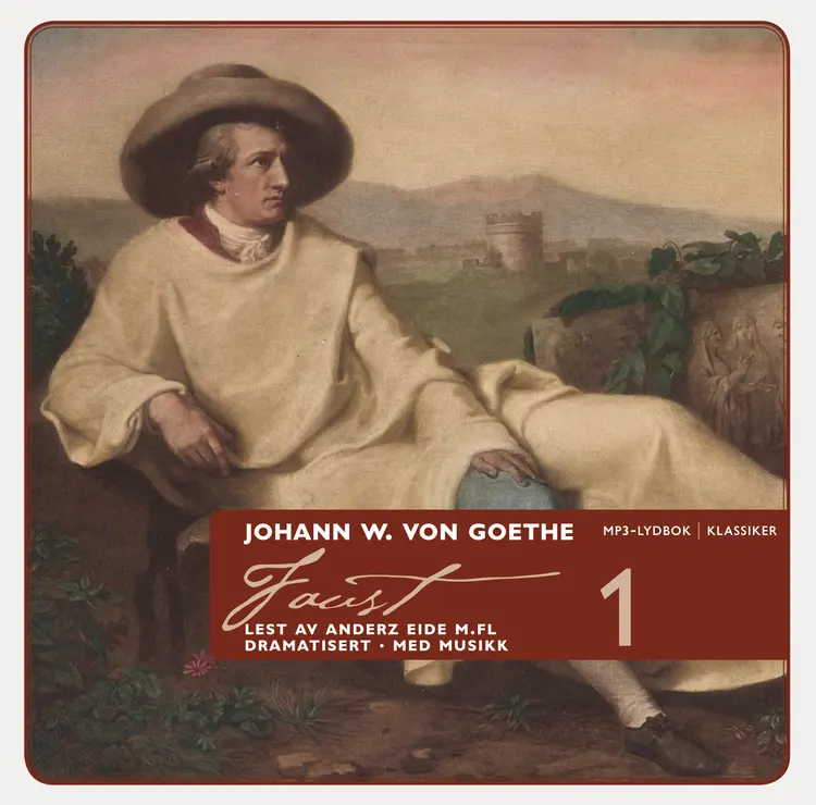 Omslag Faust 1 av Johann Wolfgang Goethe (Lydbok)