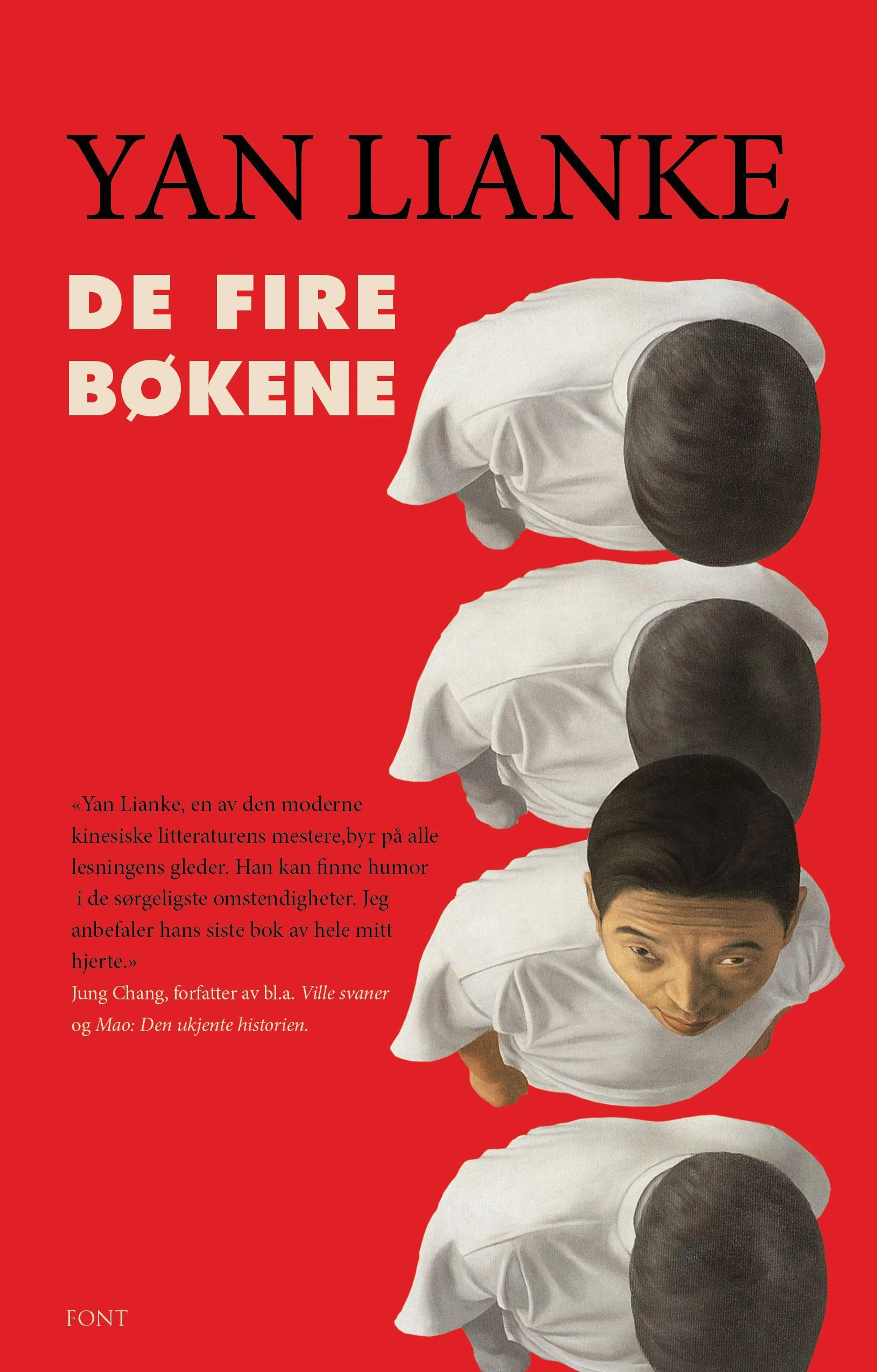 Omslag De fire bøkene av Lianke Yan (Ebok)