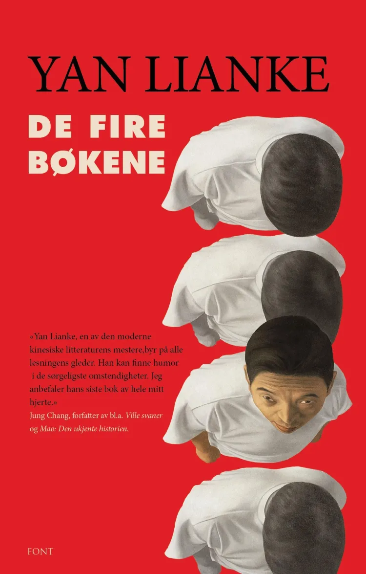 Omslag De fire bøkene av Lianke Yan (Ebok)