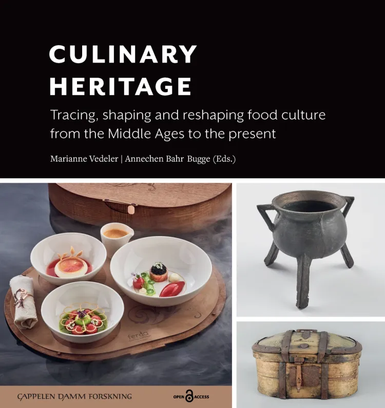 Omslag Culinary Heritage av Marianne Vedeler og Annechen Bahr Bugge (red.) (Innbundet)