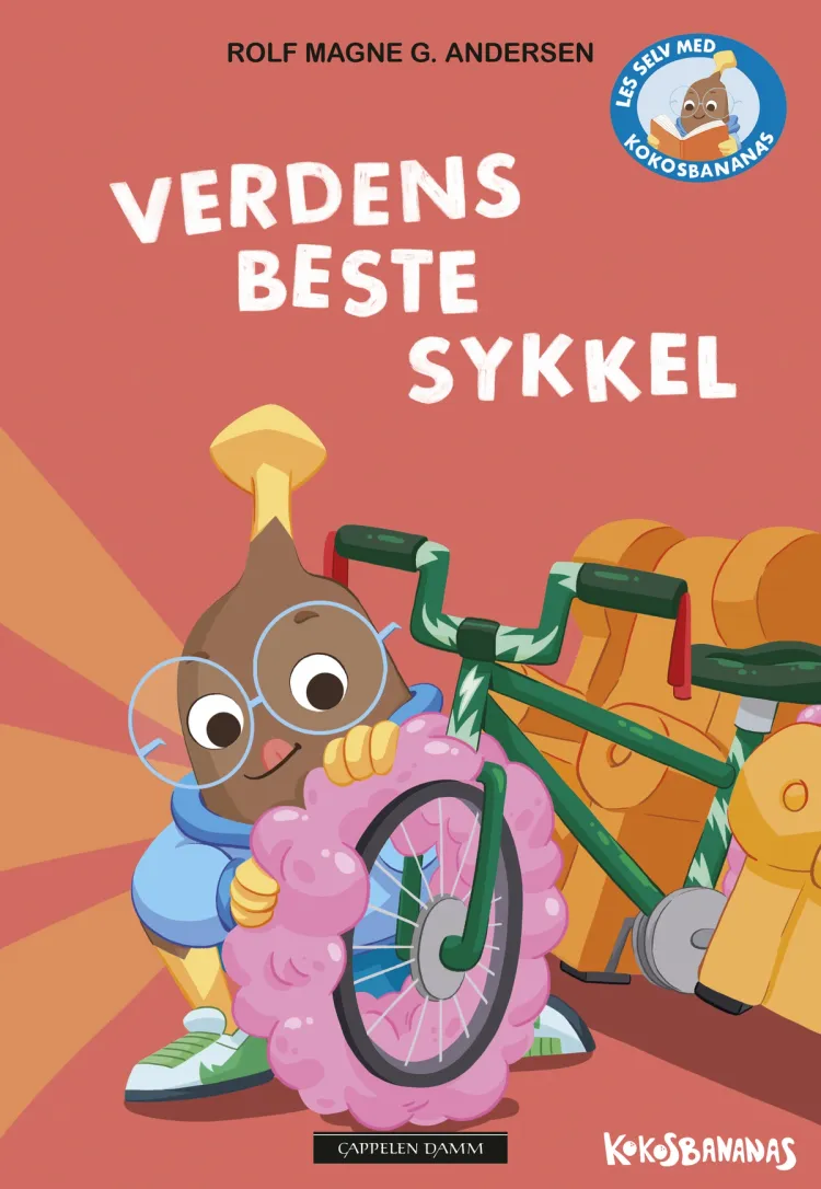 Omslag Les selv med Kokosbananas: Verdens beste sykkel av Rolf Magne G. Andersen (Innbundet)