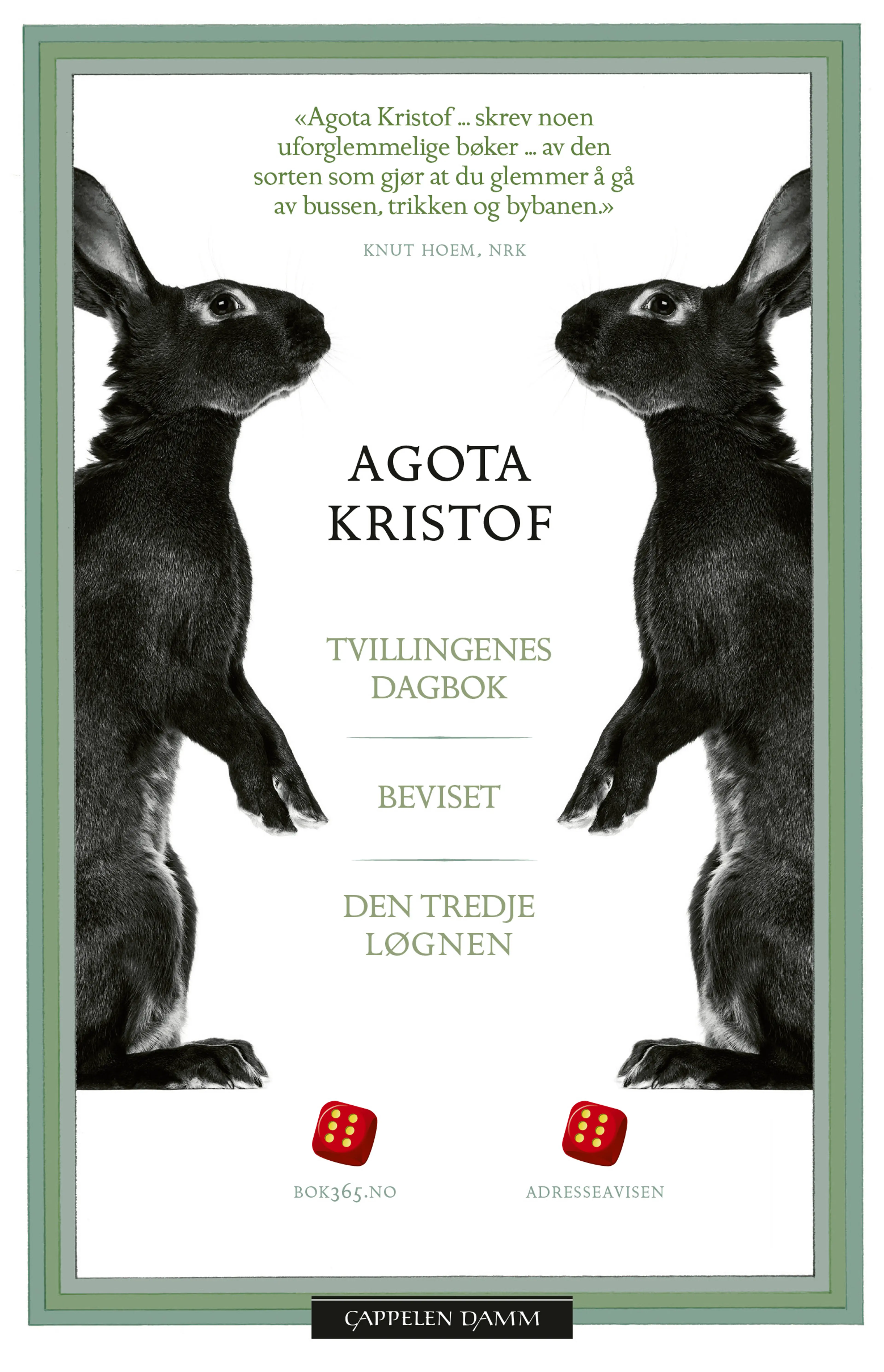 Omslag Tvillingenes dagbok, Beviset, Den tredje løgnen av Agota Kristof (Heftet)