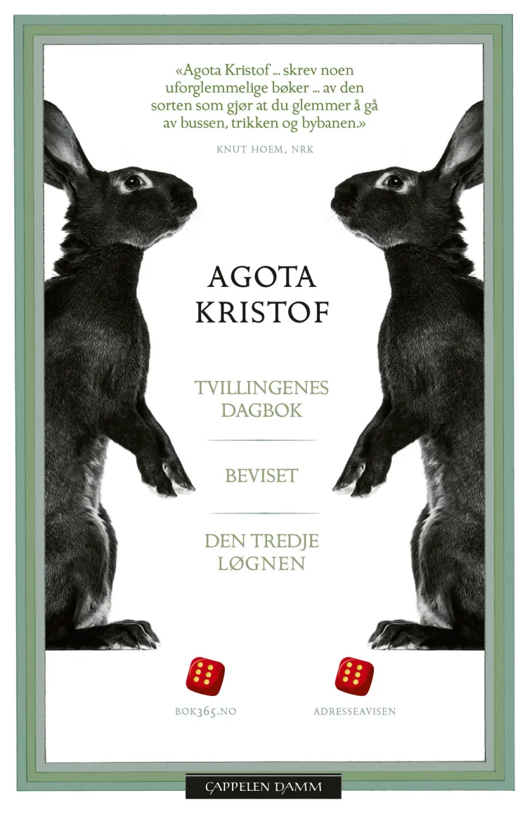 Omslag Tvillingenes dagbok, Beviset, Den tredje løgnen av Agota Kristof (Heftet)