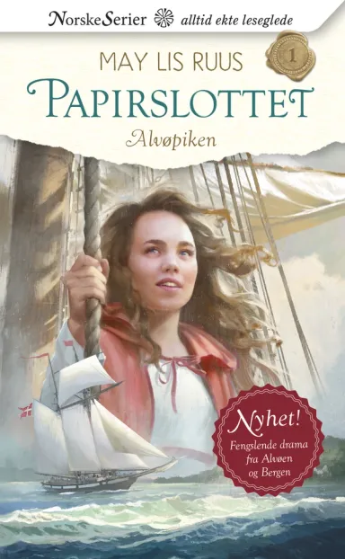 Omslag Alvøpiken av May Lis Ruus (Ebok)