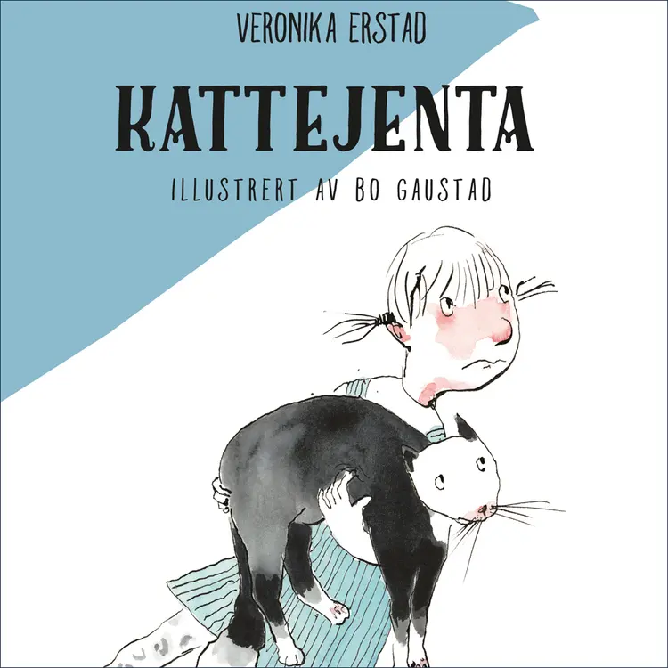 Omslag Kattejenta av Veronika Erstad (Lydbok)