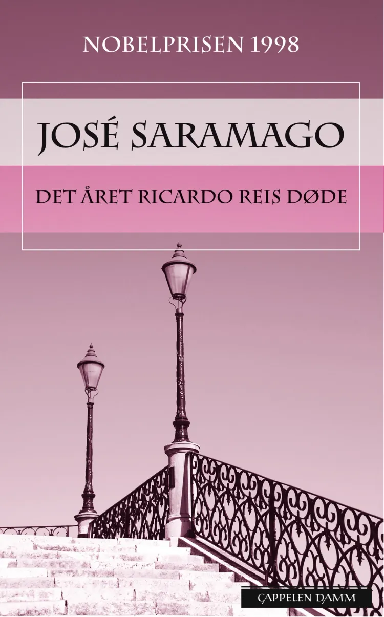 Omslag Det året Ricardo Reis døde av José Saramago (Ebok)