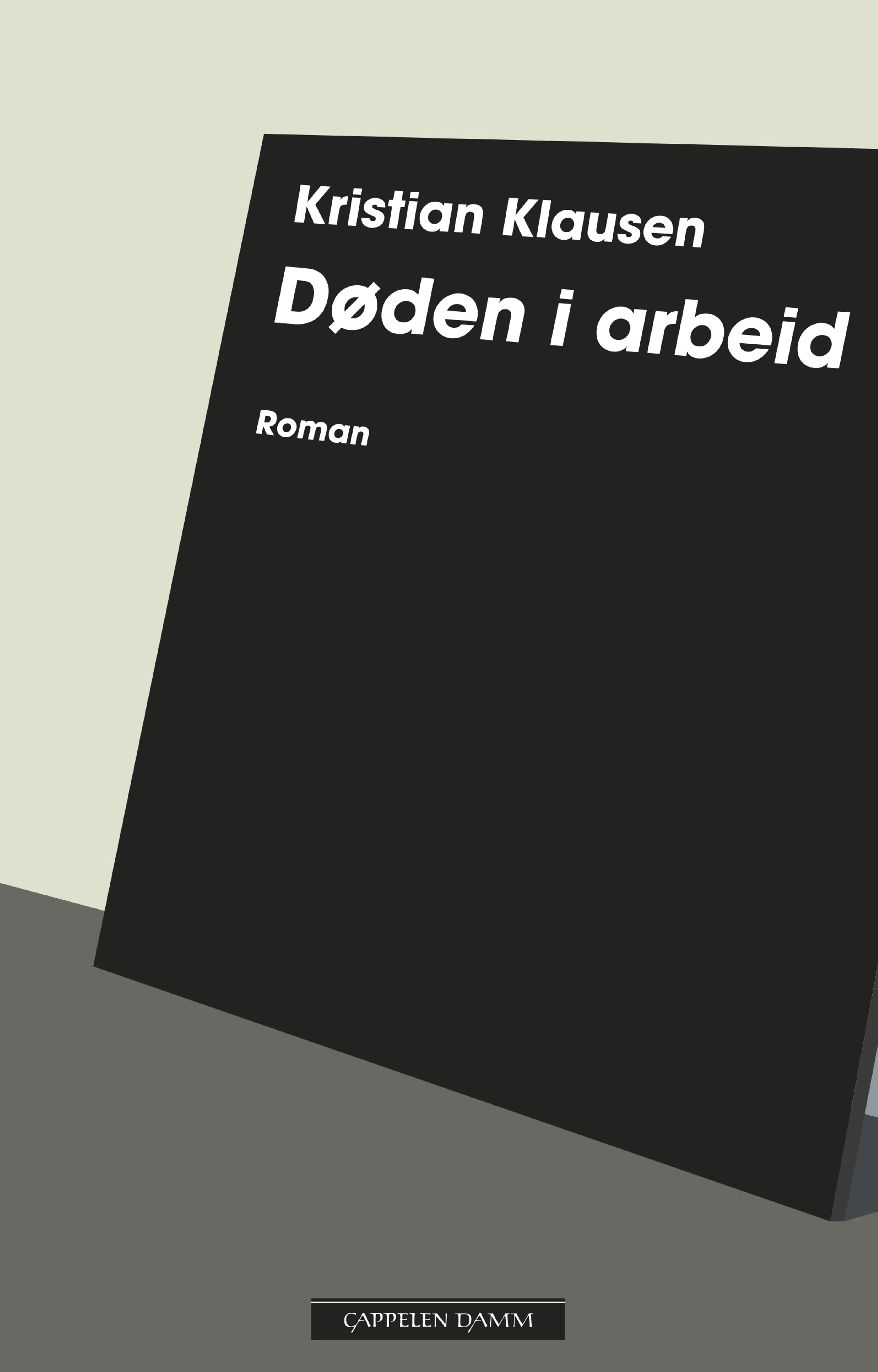 Omslag Døden i arbeid av Kristian Klausen (Ebok)