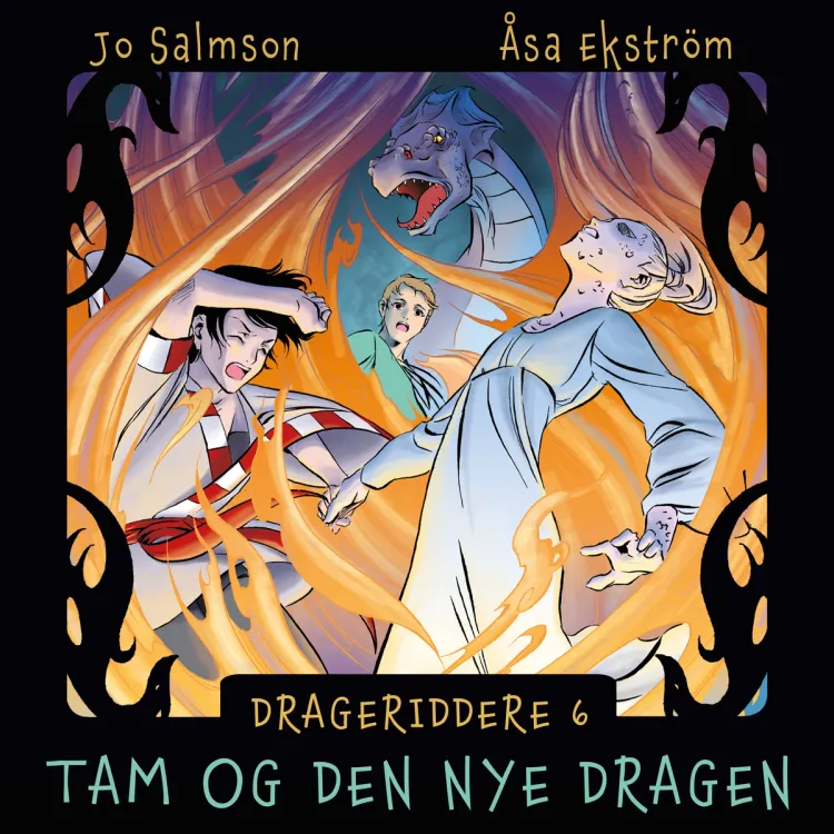 Omslag Tam og den nye dragen av Jo Salmson (Lydbok)