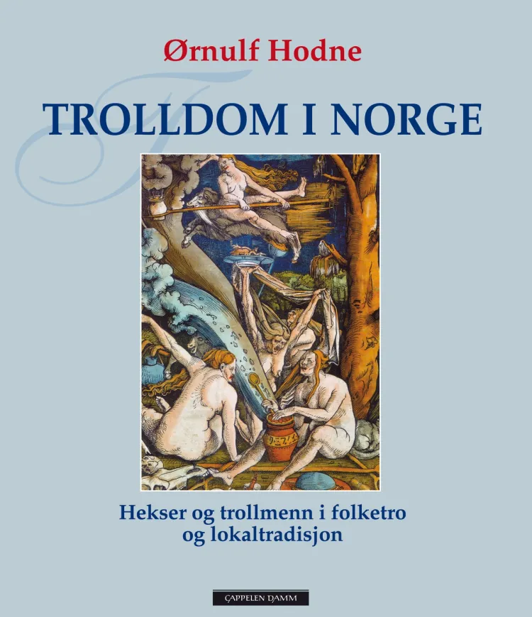 Omslag Trolldom i Norge av Ørnulf Hodne (Innbundet)