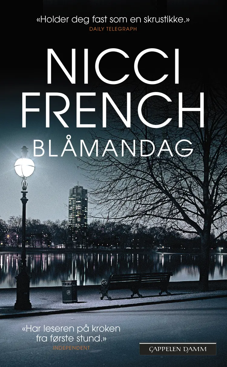 Omslag Blåmandag av Nicci French (Heftet)
