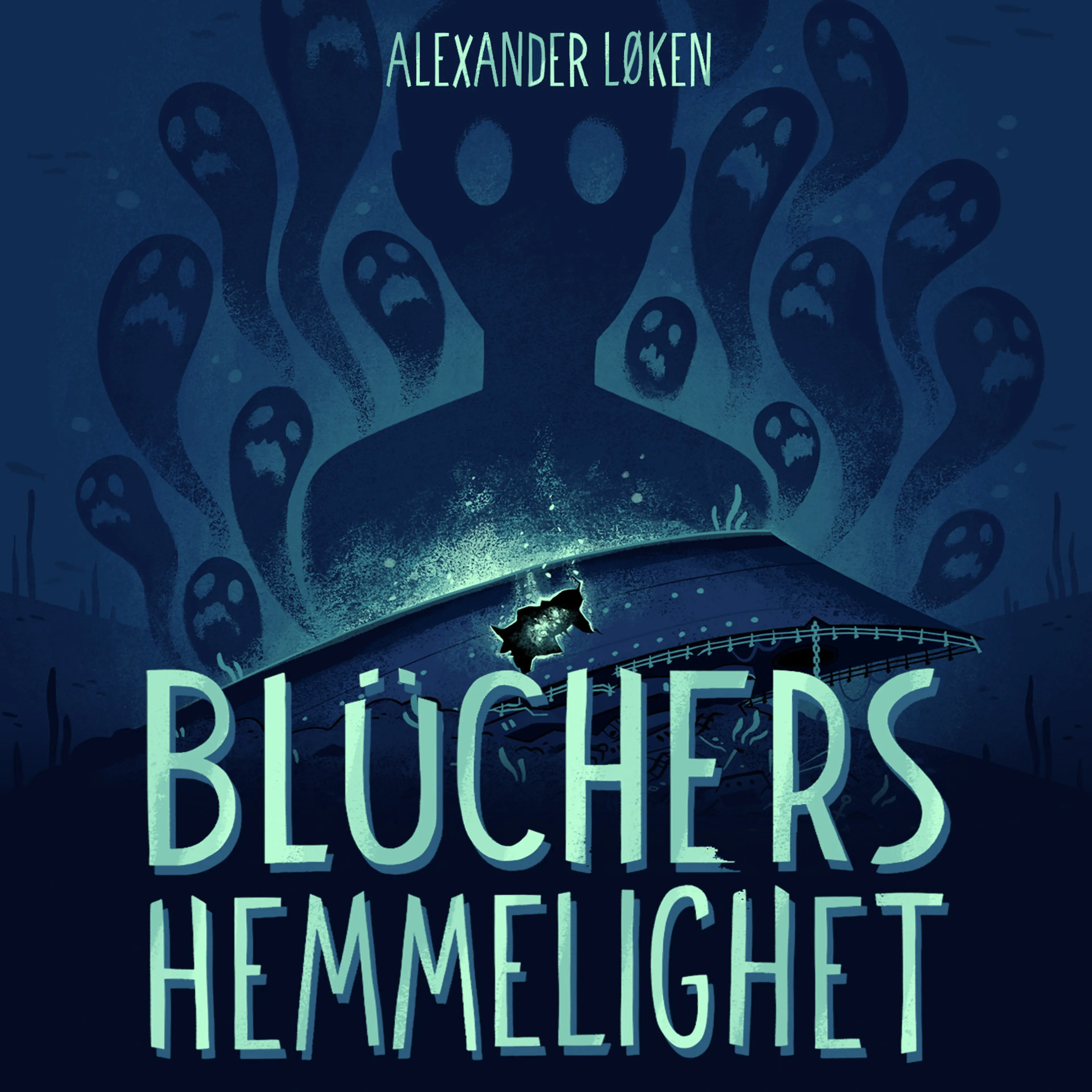 Omslag Blüchers hemmelighet av Alexander Løken (Lydbok)