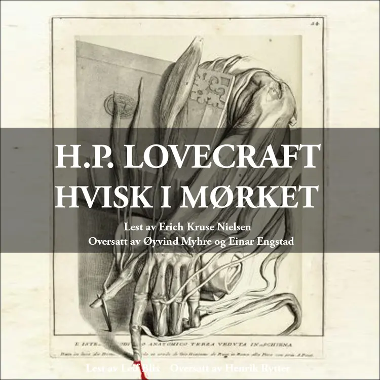 Omslag Hvisk i mørket av Howard Phillips Lovecraft (Lydbok)