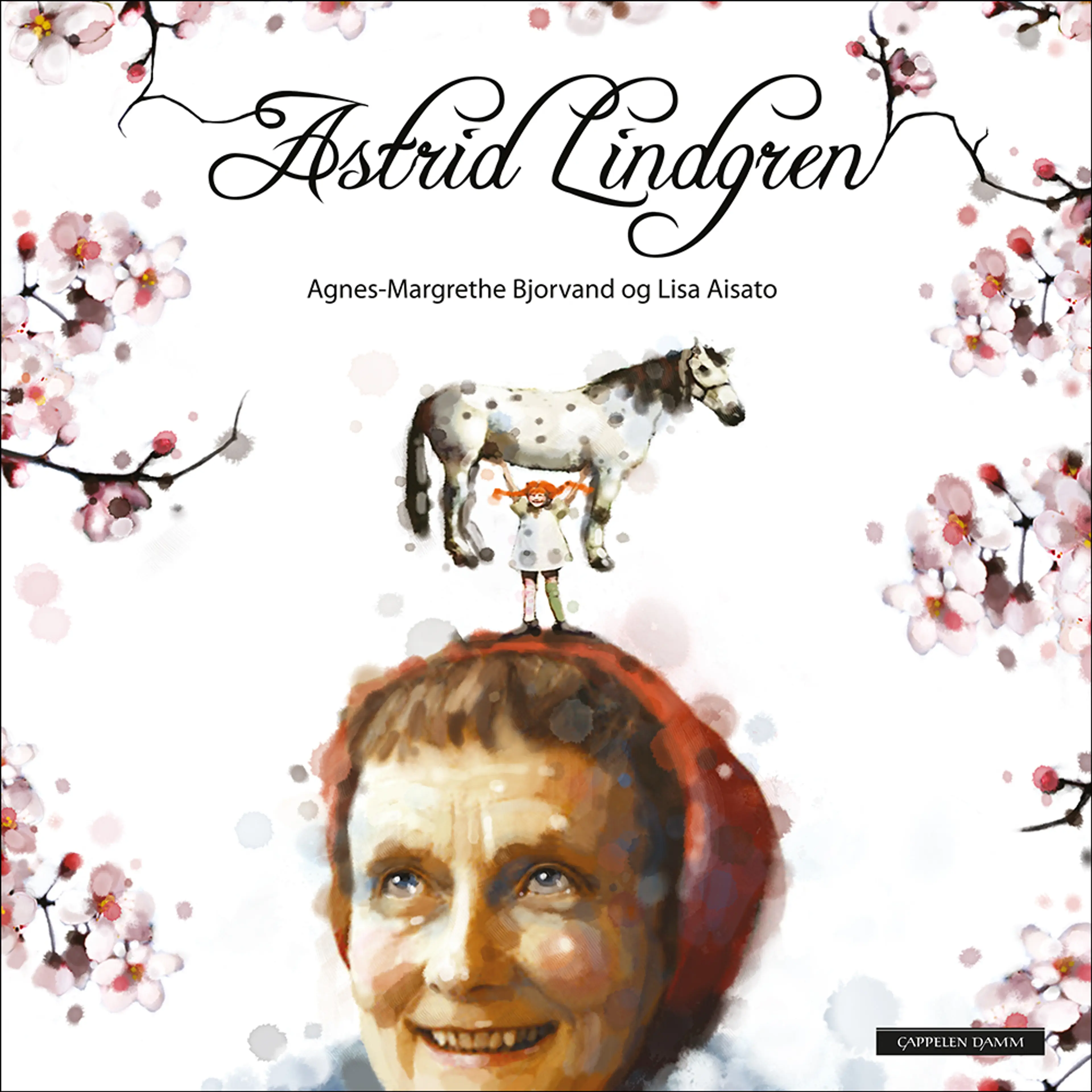 Omslag Astrid Lindgren av Agnes-Margrethe Bjorvand (Lydbok)