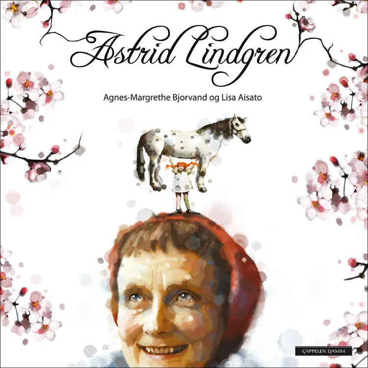 Omslag Astrid Lindgren av Agnes-Margrethe Bjorvand (Lydbok)