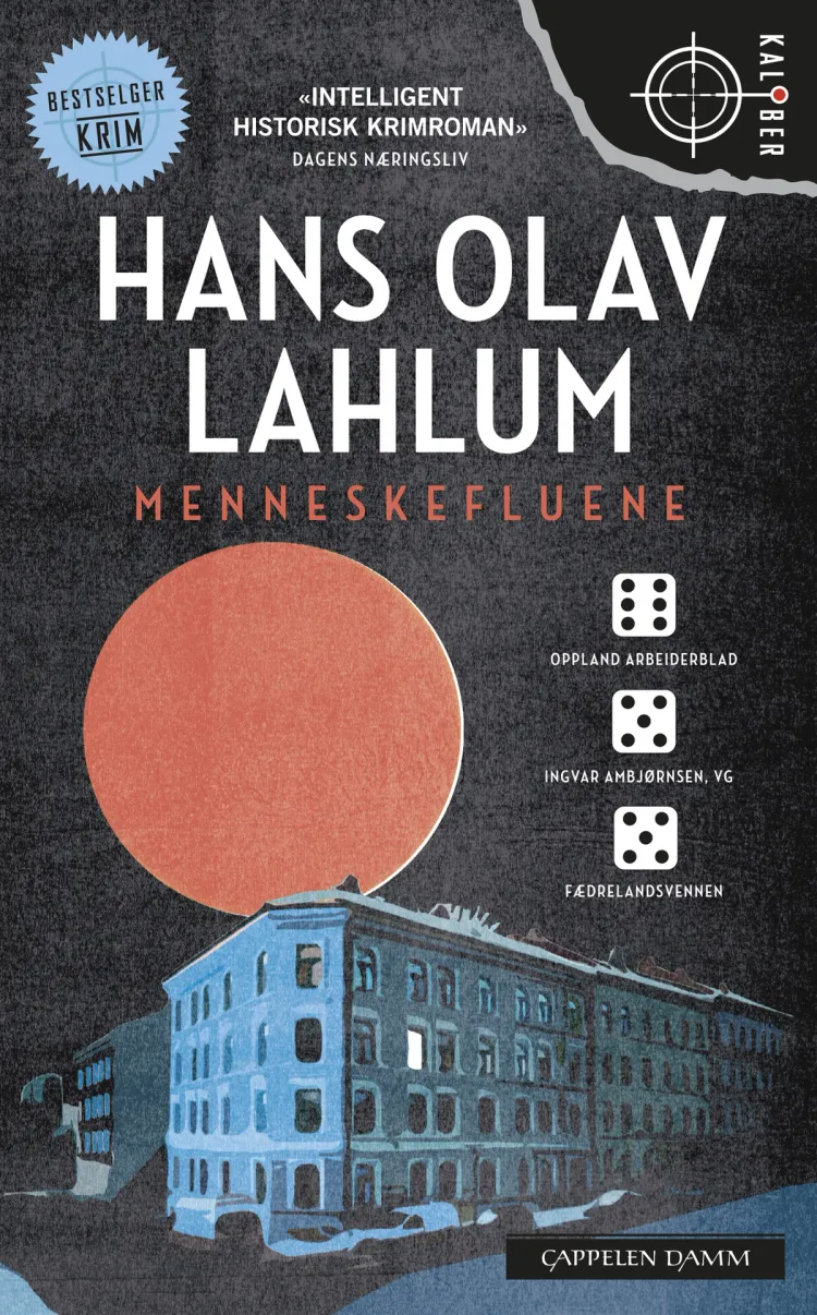 Omslag Menneskefluene av Hans Olav Lahlum (Heftet)