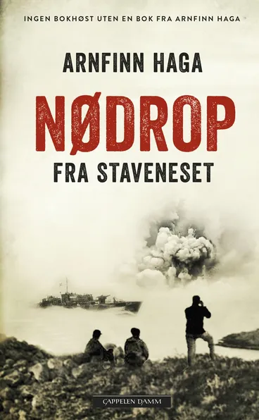 Omslag Nødrop fra Staveneset av Arnfinn Haga (Innbundet)