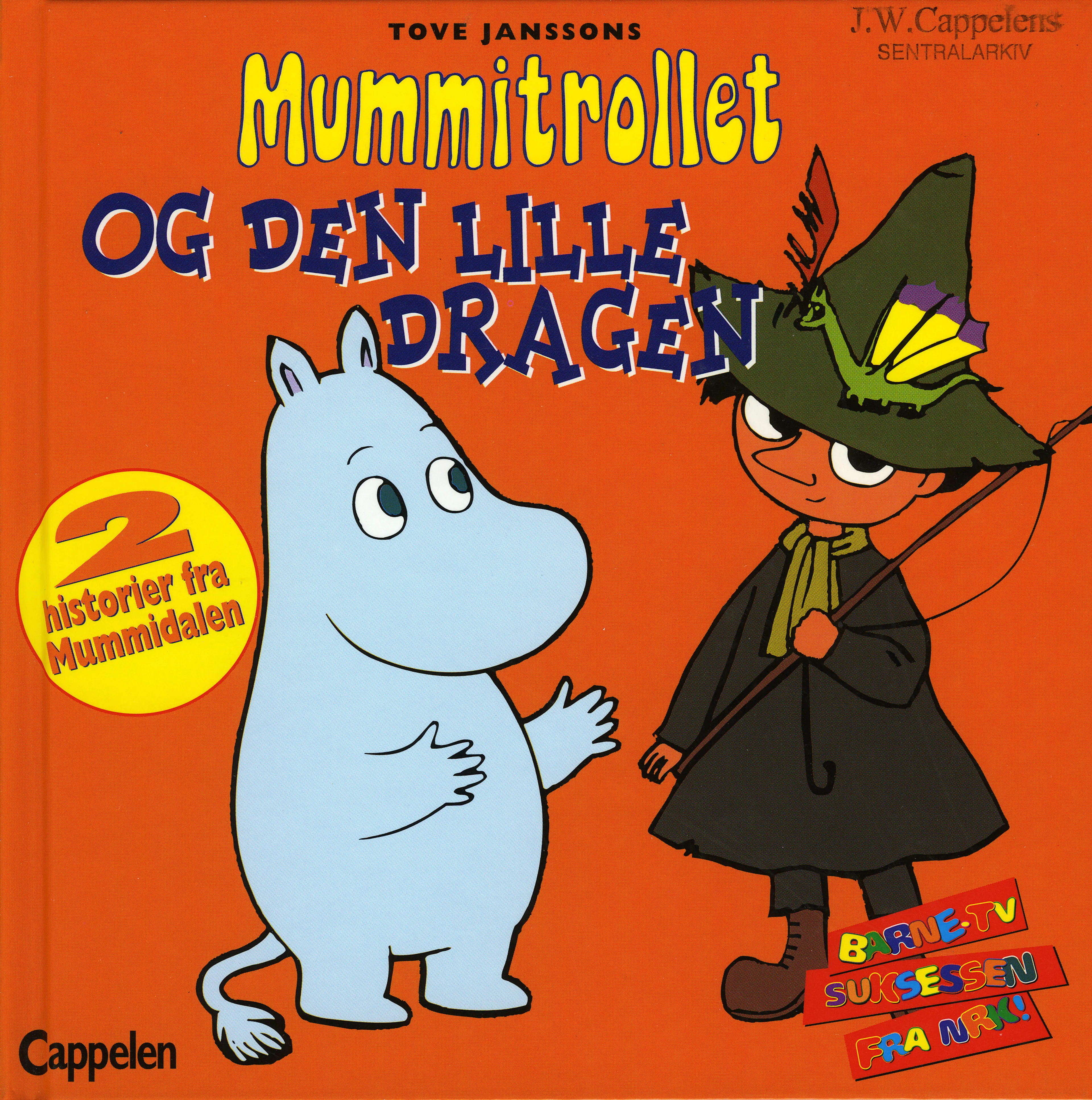 Omslag Mummitrolletog den lille dragen av Jansson Tove (Innbundet)