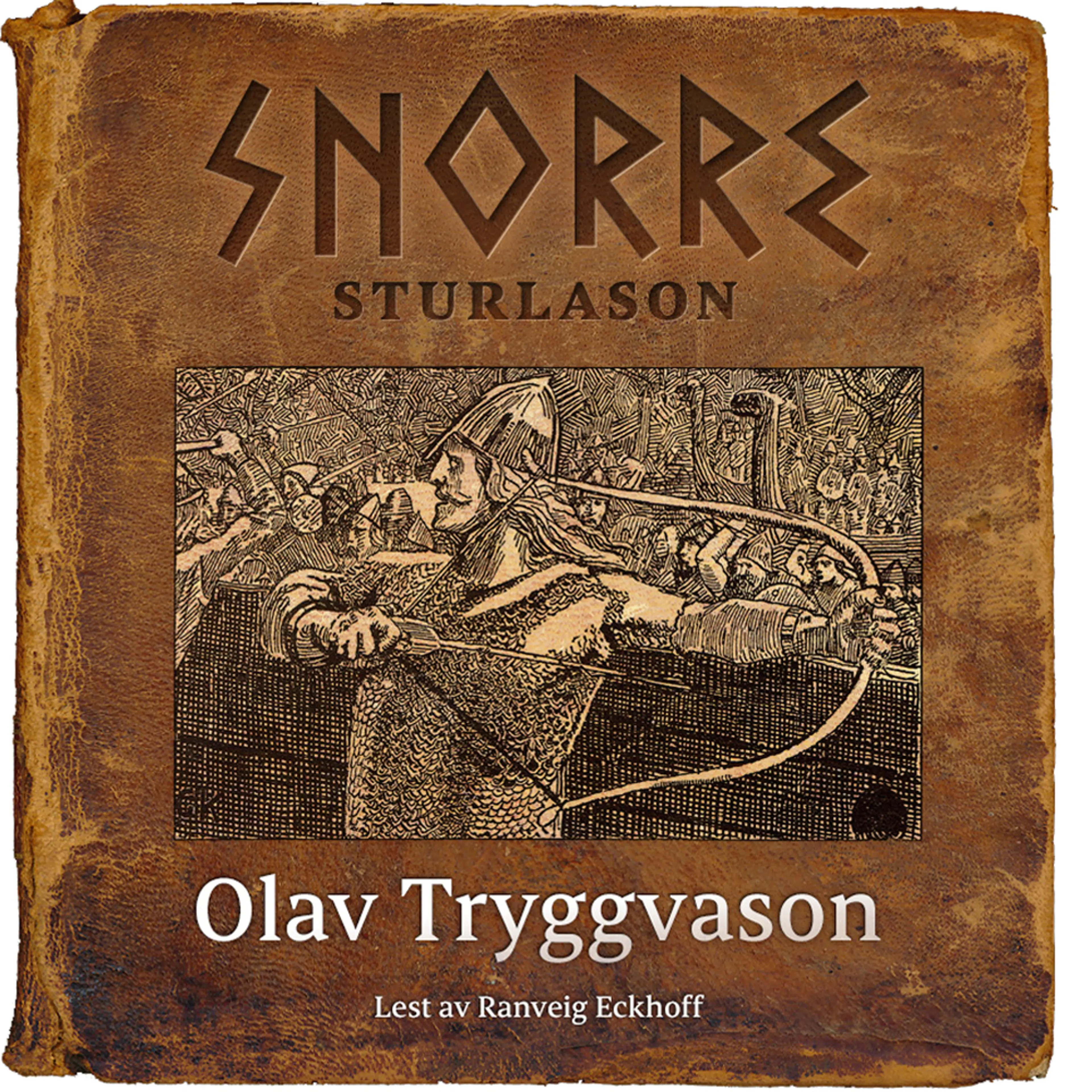 Omslag Olav Tryggvason av Snorre Sturlason (Lydbok)